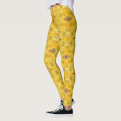 Blue Beast Running Yellow Leggings (Links)