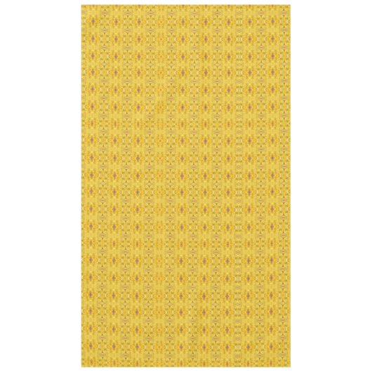 Blue Beast Running Yellow Tafelkleed (Voorkant)