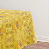 Blue Beast Running Yellow Tafelkleed (Voorbeeld)