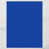 Blue Bed Logo, Hostel Accommodatie Adverteren Flyer (Achterkant)