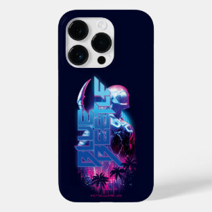 Blue Beetle Retrowave Stadslampjes Case-Mate iPhone 14 Pro Hoesje
