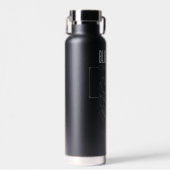 Blue Beetle Scarab Tech Graphic Waterfles (Voorkant)