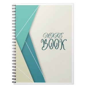 Blue Beige minimalistisch Notitieboek