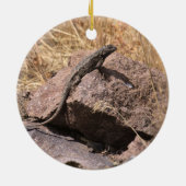 Blue Belly Lizard Ornament (Achterkant)