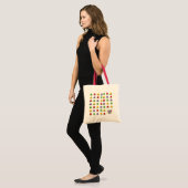 Blue Berry Pattern Tote Bag (Voorkant (model))