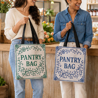 "BLUE-BERRY" VOORRAADTAS | CHINOISERIE TOTE DRAAGTAS