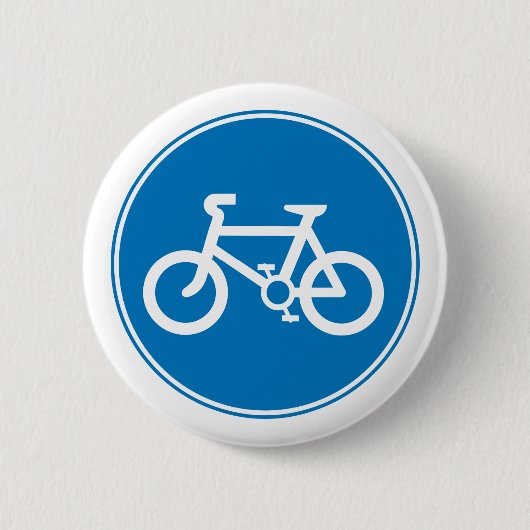 Blue Bicycle Button (Voorkant)