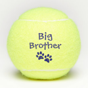 Blue Big Brother Pet Dog Cat Speelgoed Tennisballen