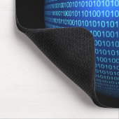 Blue Binary Logic Mousepad Muismat (Hoek)