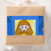 Blue Bingo Anime Label (Insitu)