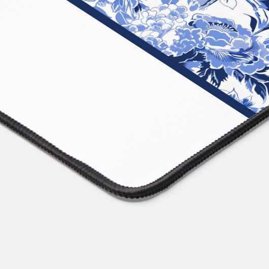 Blue Bird Chinoiserie Monogram  (Coin)