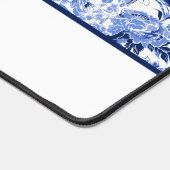 Blue Bird Chinoiserie Monogram Bureaumat (Hoek)