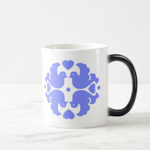 Blue Bird Motif Magic Mok