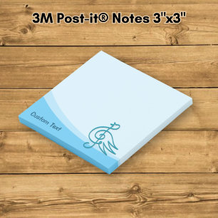 Blue Bird Music Post-it® Notes