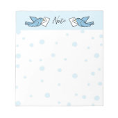 Blue Bird Notitieblok (Voorkant)
