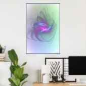 Blue Bird of Grace Poster (Thuiskantoor)