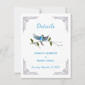 Blue Bird of Happiness Details Carte de boîtier (Devant)