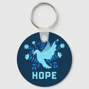 Blue Bird of Hope and Peace - Dove Sleutelhanger
