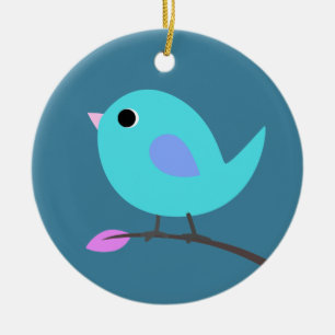 Blue Bird Ornament