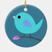 Blue Bird Ornament (Achterkant)