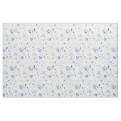 Blue Bird Roos Chinoiserie Floral Stof (Yard (91,4 cm))