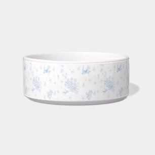 Blue Bird & Rozen Pet Bowl Voerbakje