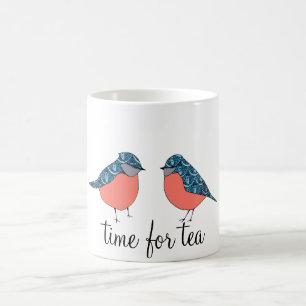 Blue Bird Time for Tea Mok