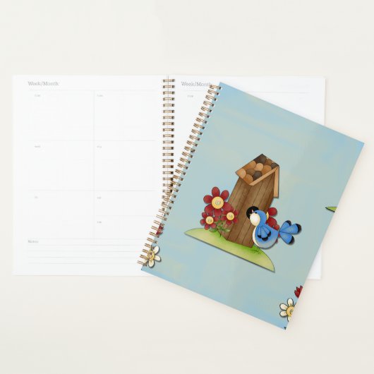 Blue Bird Vogelhuis Spiral Planner (Display)
