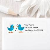 Blue Birds Serenade Etiket (Insitu)