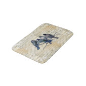 Blue Birds  Sheet Music Bath Mat (Gekanteld)