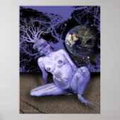 BLUE BIRTH POSTER (Voorkant)