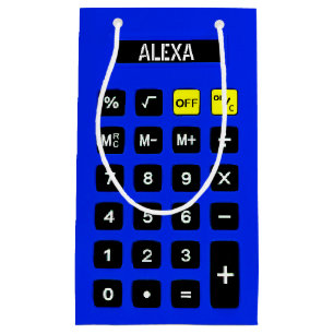 Blue Birthday Calculator Klein Cadeauzakje