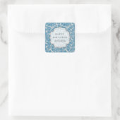 Blue Birthday Dessert Table Gift Label Label (Tas)