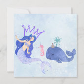 Blue Birthday Invitation (Dos)