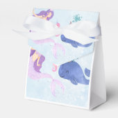 Blue Birthday Invitation Bedankdoosjes (Voorkant Zijde)