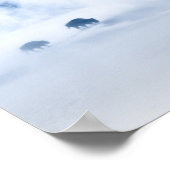 Blue Bison Poster (Hoek)