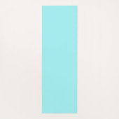 Blue Black Ocean Waves Hawaii Monogram Yogamat (Achterkant)