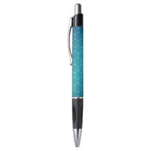Blue Blauwgroen DNA Patroon Pen