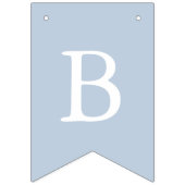 Blue Bless Our Son Banner Baptism Bunting Flags (Tweede vlag)