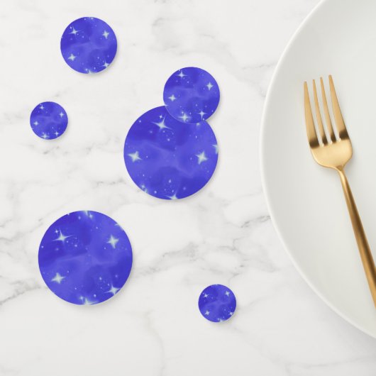 Blue Bling Anniversaire Table de fête Confetti (Groupe)