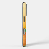 Blue Bloom iPhone 16 Pro Hoesje – Botanische kunst (Achterkant / Rechts)