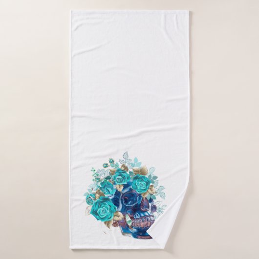Blue Bloom Requiem Badhanddoek (Badhanddoek)