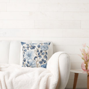 Blue Bloom Reverie – Bloemendeken Accent voor Dekb Kussen