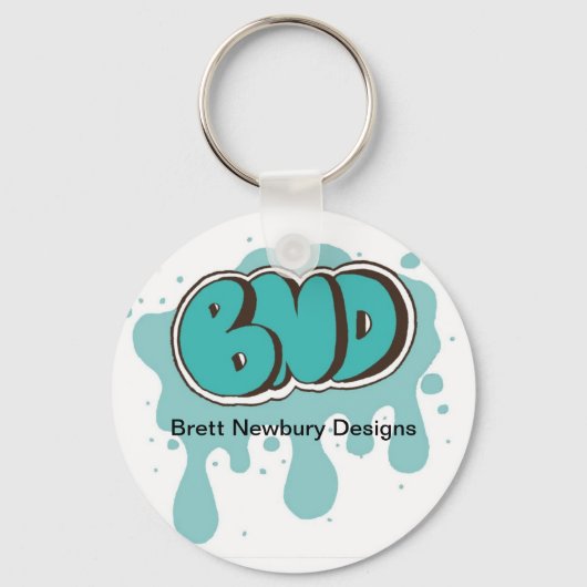 Blue BND Logo Sleutelhanger (Voorkant)
