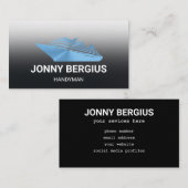 Blue Boat Handyman Visitekaartje (Voorkant / Achterkant)