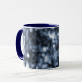 Blue Bokeh Ringer Mok (Voorkant links)