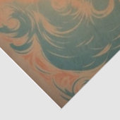 Blue Bombshell - Retro Pin-Up Girl Decoupage Tissuepapier (Detail)