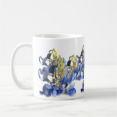 Blue Bonnet Coffee Mok (Links)