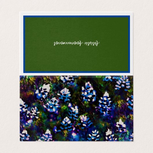 Blue Bonnet Medley (Outside Unfolded)