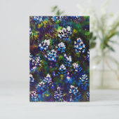 Blue Bonnet Medley Kaart (Staand voorkant)